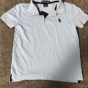 U.S. Polo Assn. Sky Blue Kids Polo Shirt